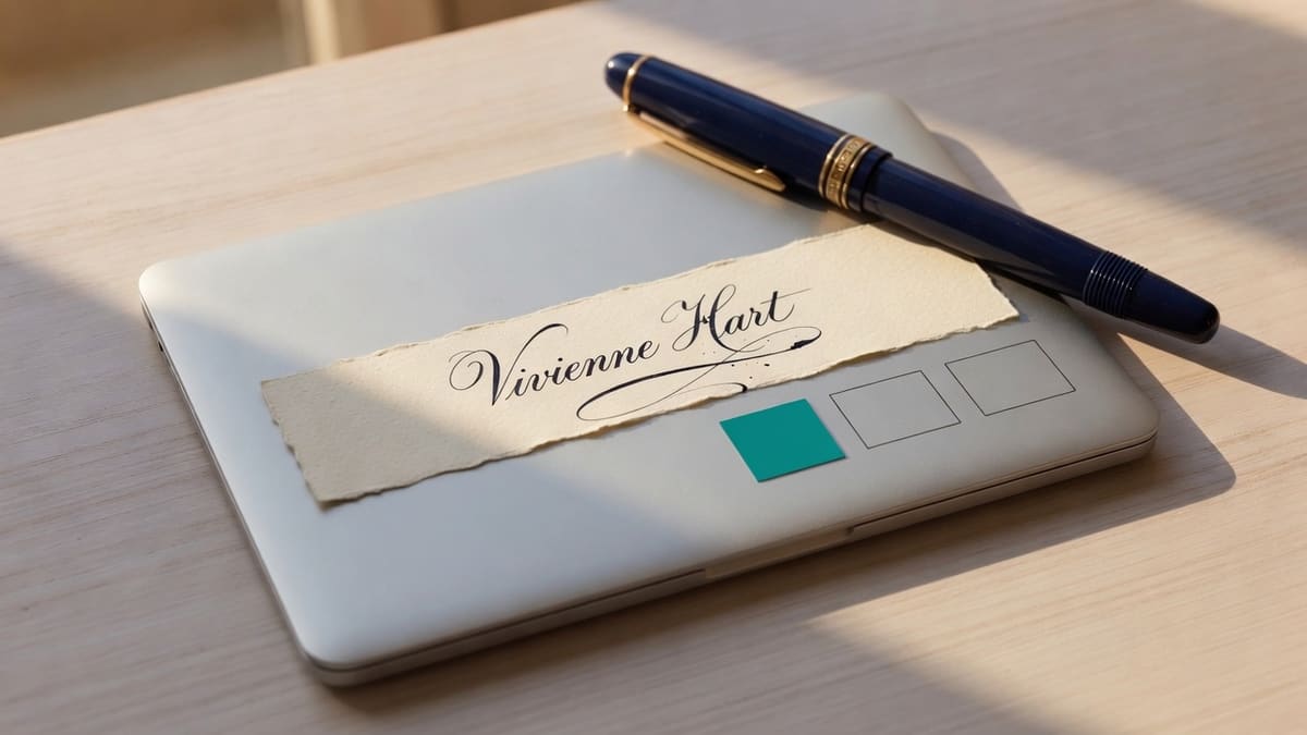 Cropped signature strip on a laptop desk beside a teal 10KB size chip and empty width and height fields