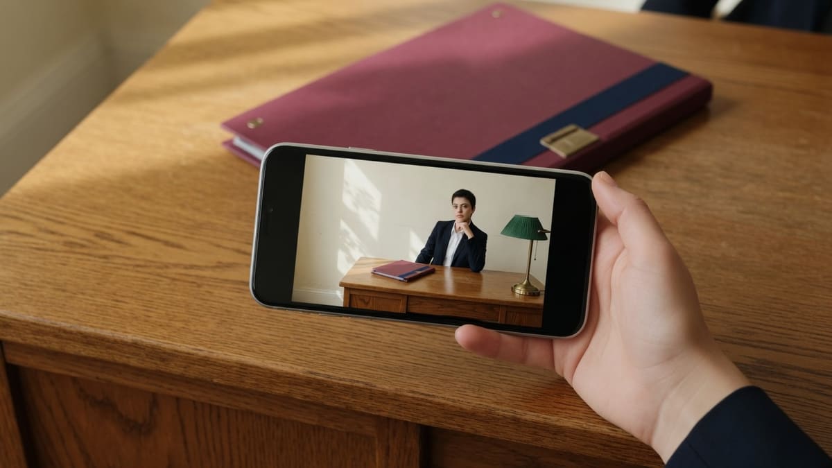 Phone Files app showing a navy-blazer JPG under 150KB after compress, ready to upload